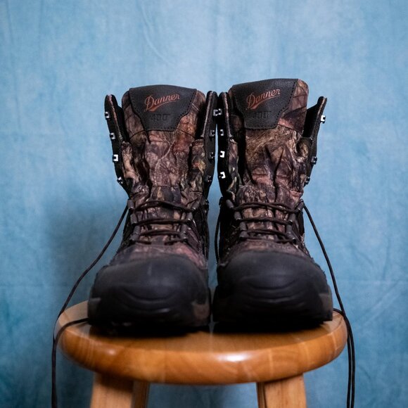 Danner Boots 11.5 Men's Mossy Oak 400g Insulated Hunting Boots - Picture 2 of 4